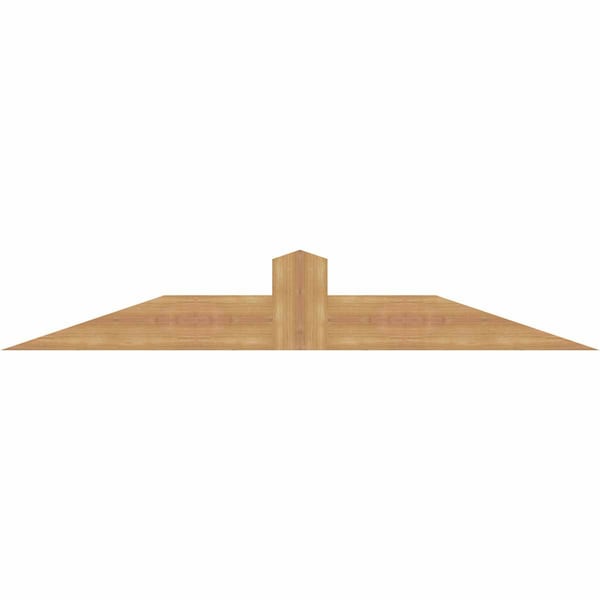 Ekena Millwork Portland Smooth Timber Gable Bracket, Western Red Cedar, 60"W x 10"H x 1 1/2"D x 5 1/2"F, 4/12 Pitch GBW060X10X0206POR00SWR - main